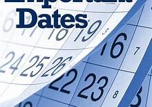 Important Dates